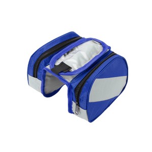 Unique Bargains Bike Frame Bag Waterproof for Road Bike Mountain Bike Polyester 1pc - 1 of 4