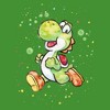 Boy's Nintendo Super Mario Watercolor Yoshi T-Shirt - 2 of 4
