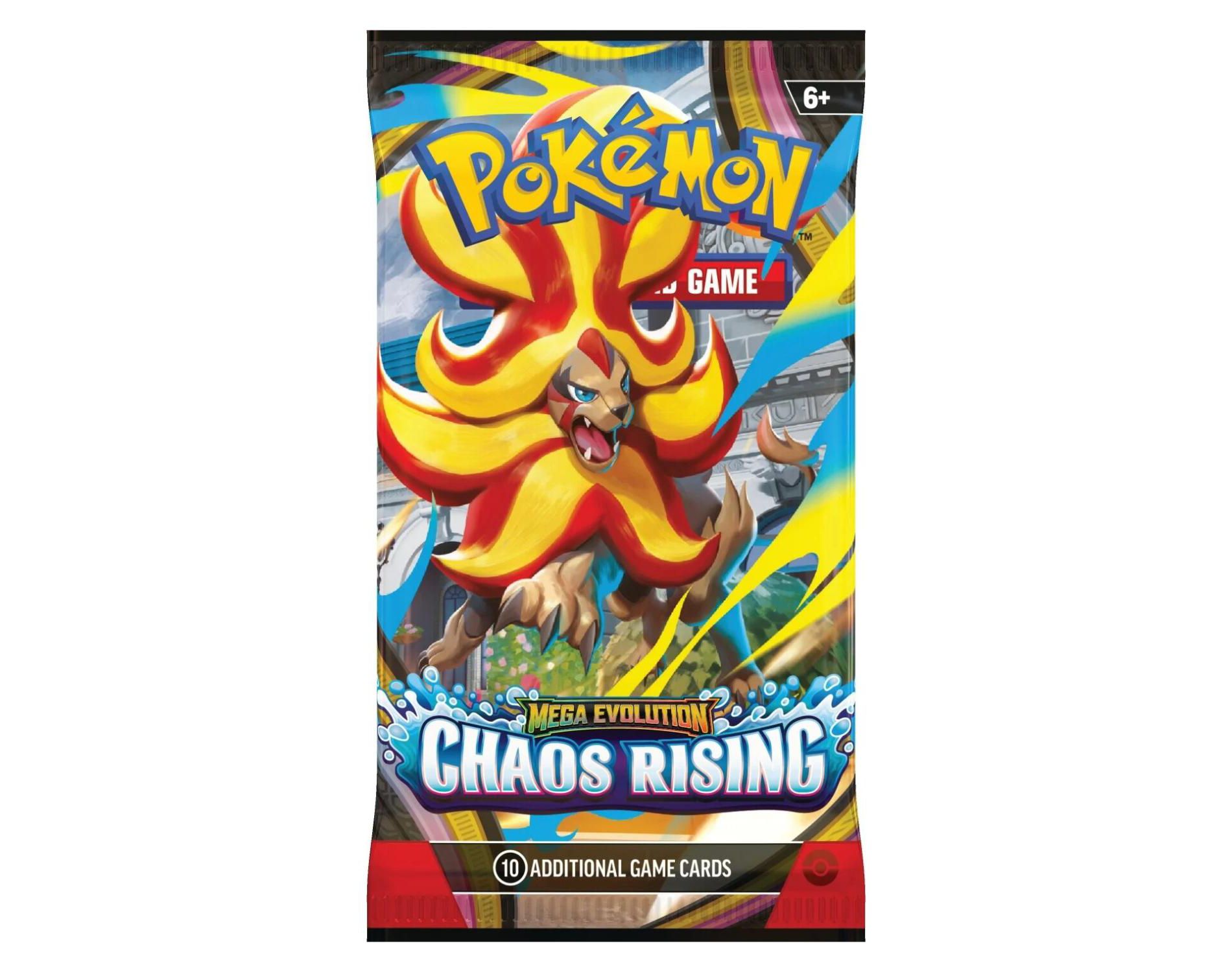 Pokemon ME4 Mega Evolution Chaos Rising Booster Pack | Mega Pyroar