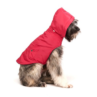 Royal Animals Dog and Cat Coat with Removable Hood - Pink - S