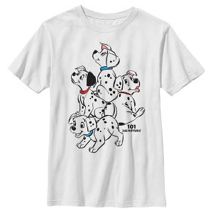 Boy's One Hundred and One Dalmatians Rolly, Lucky and Siblings Ready To Play T-Shirt - 1 of 4