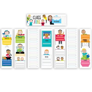 Creative Teaching Press® Stick Kids Class Jobs Mini Bulletin Board Set - 1 of 4