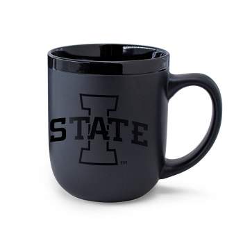NCAA Iowa State Cyclones 12oz Ceramic Coffee Mug - Black