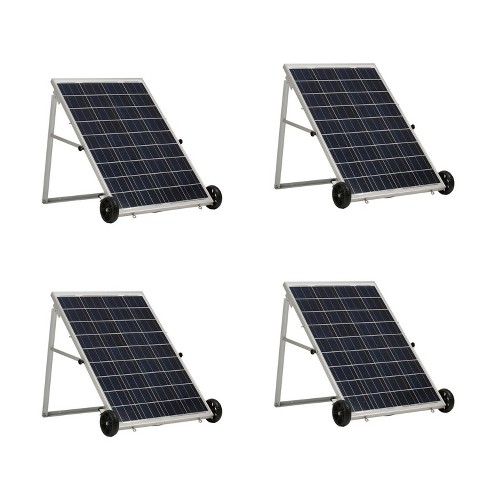 Nature's Generator 100 Watt Solar Power Panel, Foot Cable Mc4 Branch Connector (4 Pack) :