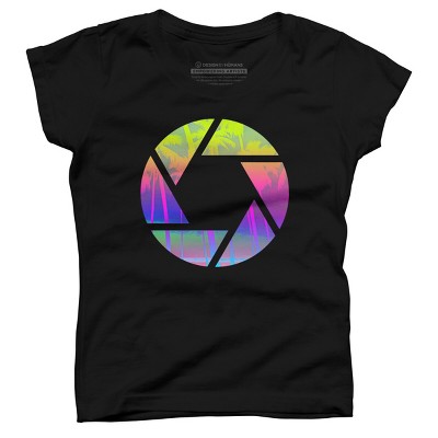 Girl's Design By Humans Capture the Summer By clingcling T-Shirt