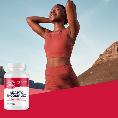 Vegan Gluten-Free B Complex Vitamins with Biotin Capsules