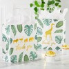 Juvale 12 Pack Safari Party Thank You Bags with Tissue Paper, Wild One Birthday Decorations for Girls and Boys, 8 x 9 x 4 in - 2 of 4