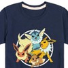 Boys' - Pokémon - Eevee Vaporeon Jolteon Flareon Eeveelutions Short Sleeve Graphic T-Shirt - 2 of 4