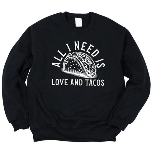 Simply Sage Market Women's Graphic Sweatshirt Valentine Taco - image 1 of 3