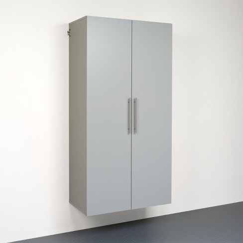 Hangups 36 Large Storage Cabinet Light Gray Prepac Target