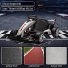 24V Kids Electric Go Kart, 7.5MPH Variable Drift Racing Car w/ 2×200W Motors, Adjustable Legroom, Power Display - 4 of 4