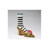 Kevins Gift Shoppe Ceramic Leopard Print Heel Vase - image 2 of 3