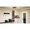Quoizel Lighting Outpost 3 - Light Flush Mount in  Palladian Bronze - 3 of 4