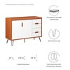 Modway Energize 48Inch Bathroom Vanity Cabinet – Modern Freestanding Vanity with Storage Shelves and Sleek Clean Lines - 2 of 4