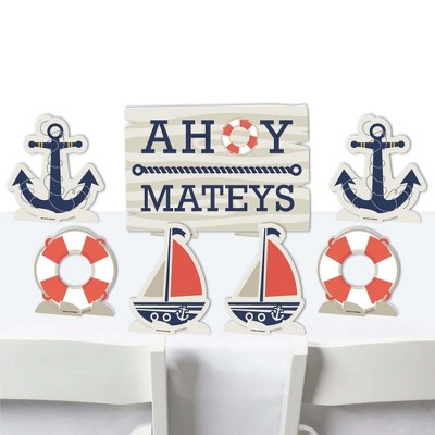 nautical birthday party decorations