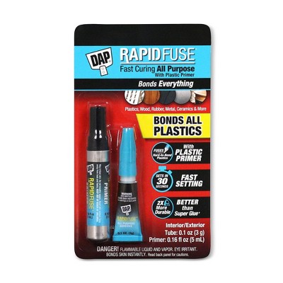 DAP Rapid Fuse Plastic Primer Adhesive Kit