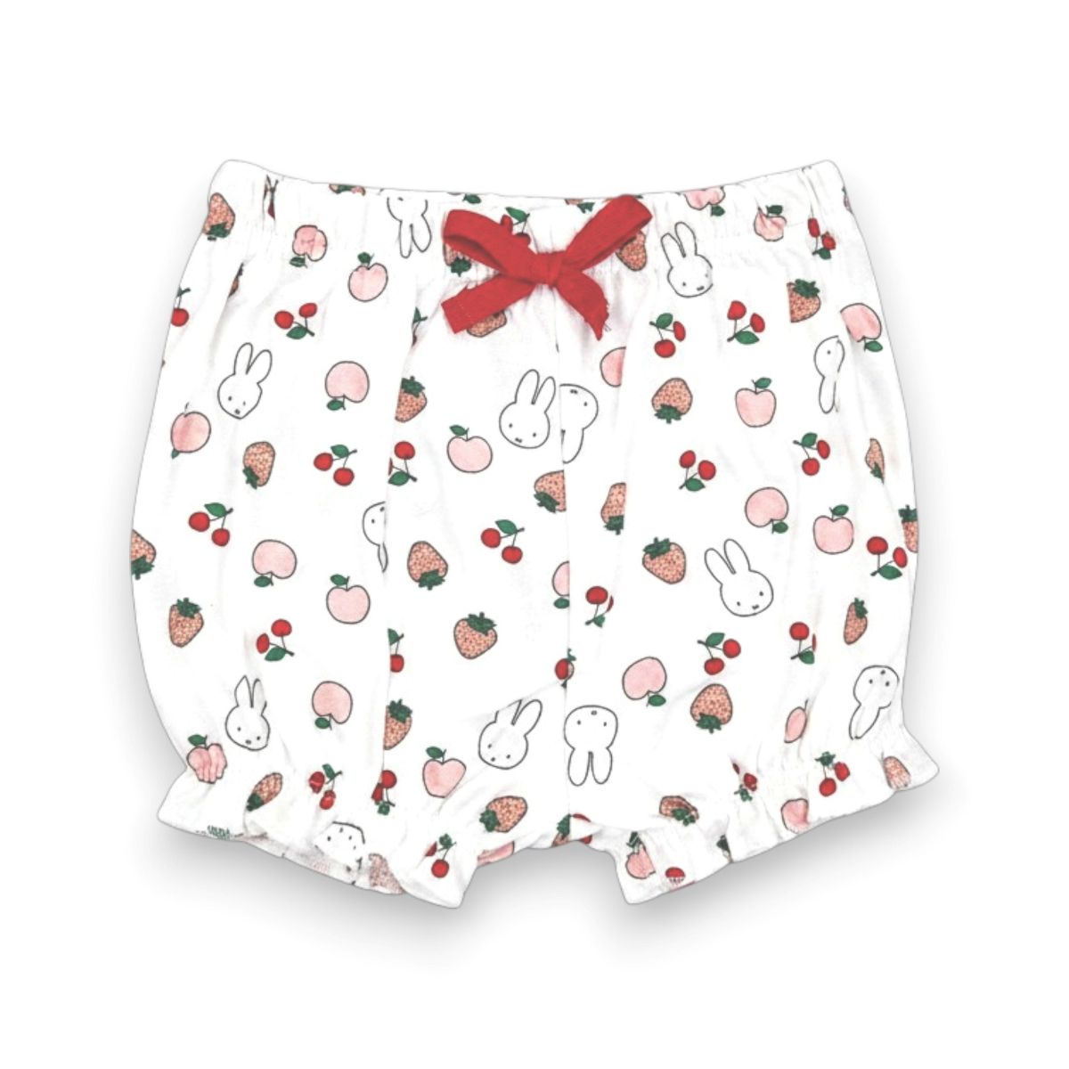 Miffy Baby Girls' 3-Piece Outfit Bodysuit, Bloomer Shorts & Headband Sets - thumbnail 8
