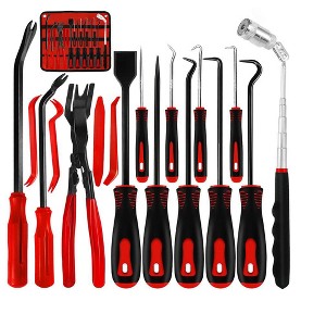 Itopfox 17-Piece Hook and Pick Tool Set with Scraper, Clip Removal Plier, Fastener Remover, & Magnetic Pickup for Automotive & Mechanical Repairs - 1 of 4