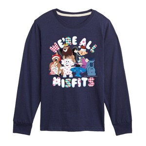 Boys' - Rudolph - Misfits Long Sleeve Graphic T-Shirt - 1 of 3