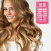 Unique Bargains Women's Heatless Voluminous Hair Roller 2.68"x1.18" 8Pcs - 2 of 4