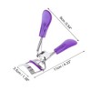 Unique Bargains Women Chrome Flat Handle Eyelash Curler 1 Pc - 2 of 3