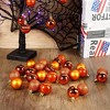 34 Pieces Shatterproof Christmas Ornaments, 1.57 in Plastic  Christmas Ball Decorations for Xmas Tree, Holiday Party Wedding Decor - 4 of 4