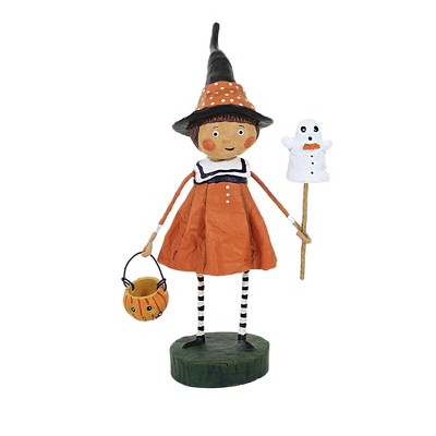 Lori Mitchell 6.0" Precious Pumpkin Halloween Ghost Pumpkin  -  Decorative Figurines