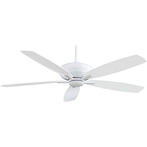 60" Minka Aire Modern Large Indoor Ceiling Fan with Remote Control White for Living Room Kitchen Bedroom Family Dining Home Office - image 1 of 4