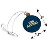 University of San Diego Alumni Mini Small Tiny Wood Christmas Tree Holiday Ornament - 4 of 4