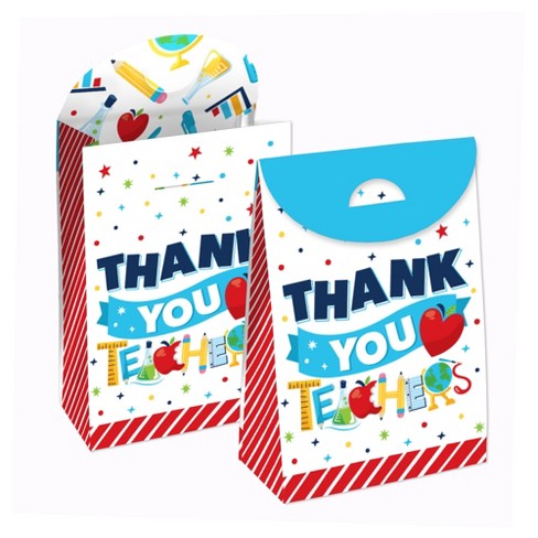 Big Dot Of Happiness Thank You Teachers - Teacher Appreciation Money And Gift  Card Sleeves - Nifty Gifty Card Holders - Set Of 8 : Target