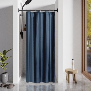 Awesome Home Waterproof Soft Fabric Shower Curtain or Liner - 1 of 4