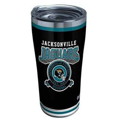 NFL Jacksonville Jaguars 20oz Vintage Stainless Tumbler