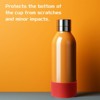 Unique Bargains Silicone Anti-Slip Protective Reusable Water Bottle Boot 2 Pcs - 4 of 4