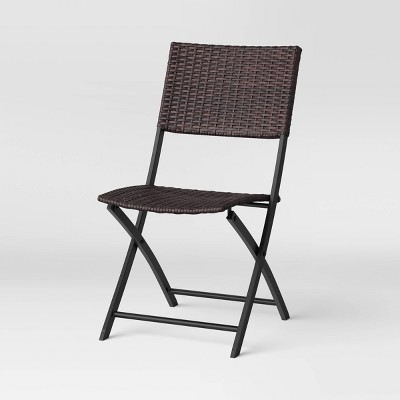 Wicker Patio Folding Chair - Room Essentials™