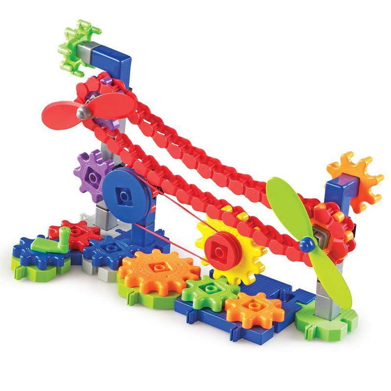 Learning Resources Gears! Gears! Gears! Machines in Motion, STEM Toys for Kids, Gear Toy, 116 Pieces, Ages 5+, 5 of 8