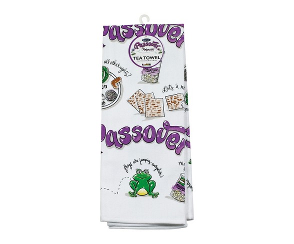 15"x25" Shulsinger Judaica Passover Potpourri Tea Towel