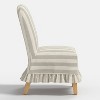 Replacement Ruffled Slipcover Only for Rounded Back Dining Chair - Threshold™ - 3 of 4