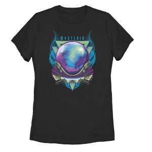 Women's Marvel Spider-Man: Far From Home Mysterio Masked T-Shirt - 1 of 3