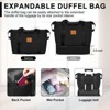 Romswi 5 Piece Luggage Set, 20 24 28 inch Travel Suitcase Lightweight PC+ABS Hardside Durable with TSA Lock, Cup Holder, Duffel Bag – Spinner Wheels - 3 of 4