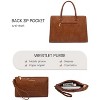 Laptop Tote Bag For Women Work, Vintage Leather Computer Bags For Laptops For Women - 4 of 4