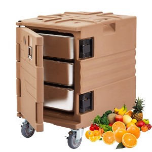 82 Qt Commercial Insulated Food Pan Carrier Catering Hot Cold Serving Dish box - 1 of 4