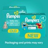 Pampers Baby Dry Diapers - (Select Size and Count) - 3 of 4