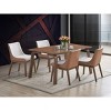 NicBex Dining Table 63" Farmhouse Rectangular Wooden Dining Table for Dining Room - 4 of 4