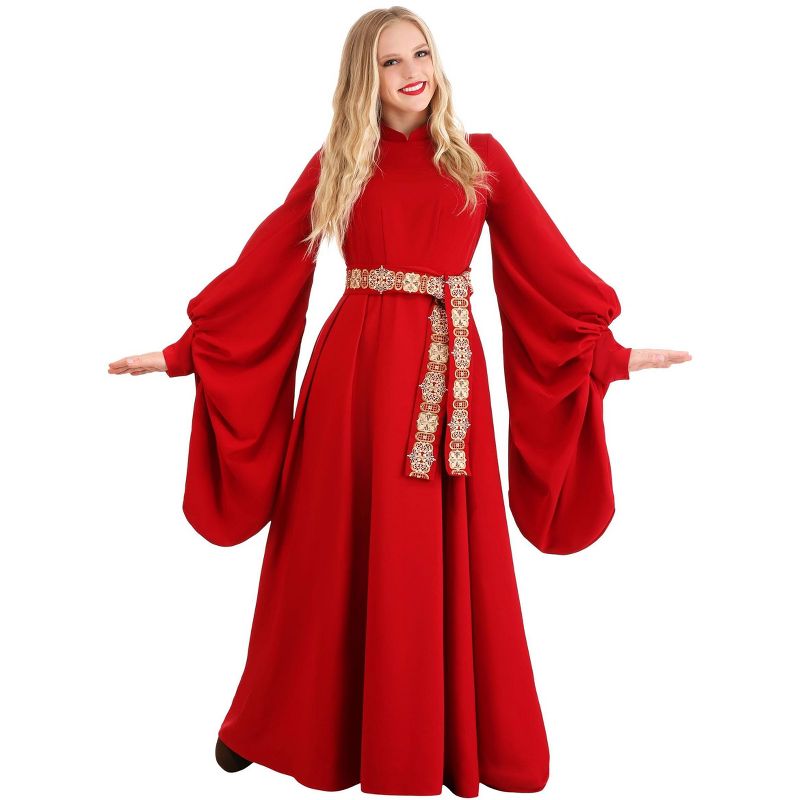 HalloweenCostumes.com Adult Princess Bride Buttercup Red Dress Costume., 1 of 10