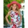 Rose Garden One Shoulder Top and Palazzo Pants Set Mia Belle Girls - 3 of 4
