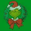 Boys The Grinch Mean One Christmas Wreath T Shirt - 2 of 4