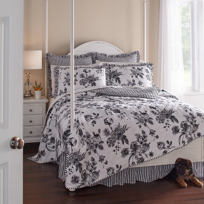 BrylaneHome Frances 6 Piece Quilt Set