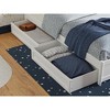 Atlantic Furniture Twin Panel Platform Bed with Storage Drawers in White - image 2 of 4