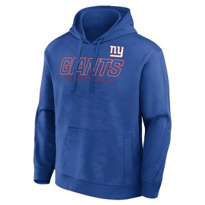 NFL New York Giants Men's Long Sleeve Performance Hooded Sweatshirt - 1 of 3