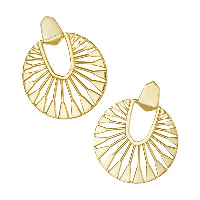 Image of Kendra Scott Hattie Statement Earrings - Gold